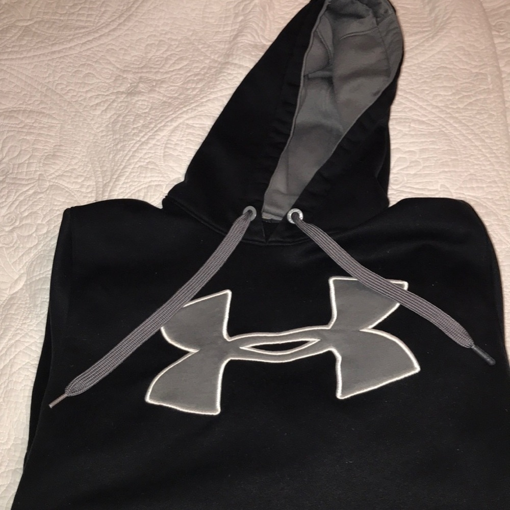 Under Armour Men Black/Grey Hoodie